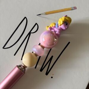 My Little Pony: Dazzle Feather handmade beaded pen